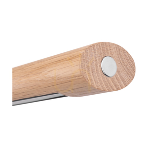 Razmus függesztett lámpa, olajozott tölgy/fekete, 1xLED 46 W, felfelé és lefelé irányuló világítás, 158 cm small 1