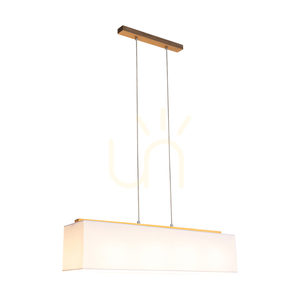 Hakon függesztett lámpa, olajozott tölgy, fehér lámpaernyő, 4xE27, 90 cm 1 Hakon függesztett lámpa, olajozott tölgy, fehér lámpaernyő, 4xE27, 90 cm small 1