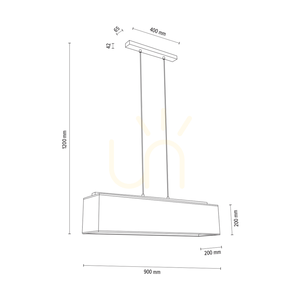 Kilátás Hakon függesztett lámpa, olajozott tölgy, bézs lámpaernyő, 4xE27, 90 cm Hakon függesztett lámpa, olajozott tölgy, bézs lámpaernyő, 4xE27, 90 cm