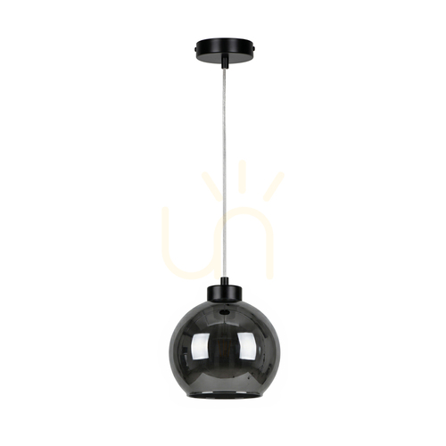 Jelölje be Cameo Black függesztett lámpa, 1xE27, Ø20 cm