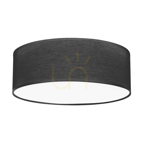 Jelölje be Ignis mennyezeti lámpa, fehér, fekete lámpaernyő, 3xE27, Ø38 cm