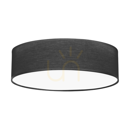Jelölje be Ignis mennyezeti lámpa, fehér, fekete lámpaernyő, 4xE27, Ø48 cm