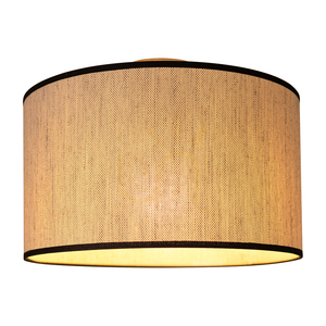 Negrette mennyezeti lámpa, 1xE27, Max. 60 W, olajozott tölgy/bézs-fekete, Ø35 cm small 1
