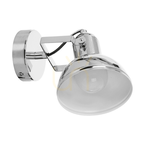 Jelölje be Edit fali lámpa, 1xE27, Max. 60 W, krómozott fém, 14,5 cm
