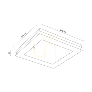Finn fali lámpa 1xLED 2700K 14W olajozott tölgy/fehér-átlátszó üveg 29 cm small 4