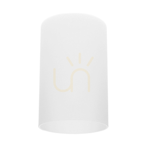 Karla függőlámpa, 3xE27, Max. 60 W, betonszürke/átlátszó PVC-kábel/fehér üvegburás lámpa, Ø32 cm small 2
