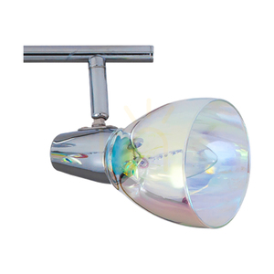 Kora mennyezeti lámpa, 3xE14, Max. 40 W, króm/többszínű üvegburák, 58,5 cm small 1