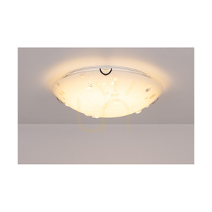 Maryland mennyezeti lámpa, 1xLED, 2700K, 18 W, krómozott fém/fehér üvegburás, Ø40 cm small 4