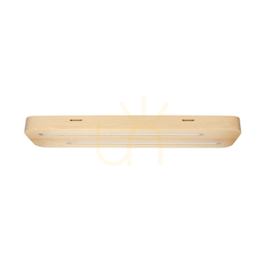 Neele mennyezeti lámpa, 2xLED, 3000K, 12 W, nyírfa, 55 cm small 1