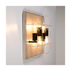 Netuno mennyezeti lámpa, 4xE27, Max. 15 W-os LED, festett fenyő, szürke/fekete fém, ezüst színű fém lámpaernyő, 40 cm small 5