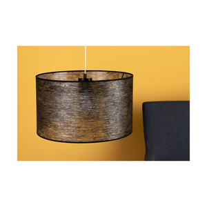 Nevoa függesztett lámpa, 1xE27, Max. 60 W, fekete fém/átlátszó PVC-kábel/fekete lámpaernyő, Ø40 cm small 2