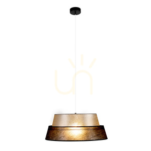 Nevoa függesztett lámpa, 1xE27, Max. 60 W, fekete fém / átlátszó PVC-kábel / ezüst-fekete lámpaernyő, Ø50 cm small 1