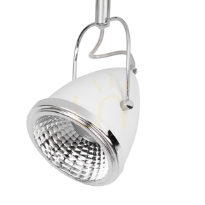 Oliver mennyezeti lámpa, 2 db GU10-es LED-del, max.. 5,5 W, fehér/króm színű fém, 35 cm small 2