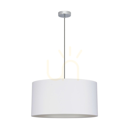 Jelölje be Rima függőlámpa, 1xE27, Max. 60 W, krómozott fém/antracit színű fonott kábel/szürke lámpaernyő, Ø50 cm