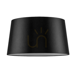 Háromlábú állólámpa, 1xE27, Max. 60 W, bükk- és diófa, átlátszó PVC-kábel, fekete lámpaernyő, 67 cm small 1