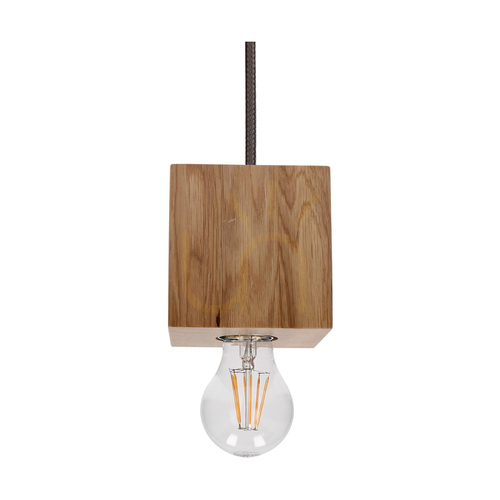 Jelölje be SPOT Light Trongo függőlámpa 7161174, olajozott tölgy, 1×E27, 100 cm