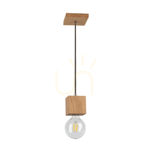 SPOT Light Trongo függőlámpa 7161174, olajozott tölgy, 1×E27, 100 cm small 0