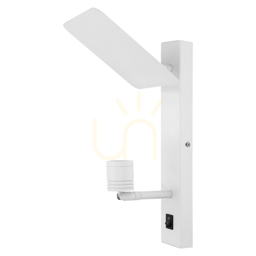 Jelölje be Turid fali lámpa, 1xLED, 3100K, 3 W, fehér fém, 16 cm