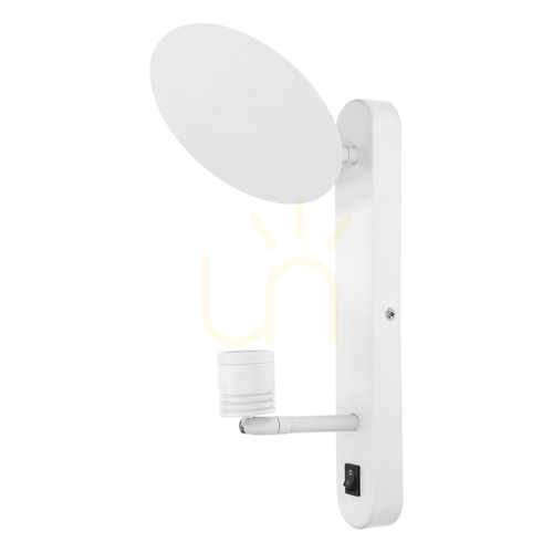 Jelölje be Turid fali lámpa, 1xLED, 3100K, 3 W, fehér fém, 16 cm