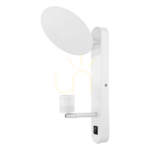 Turid fali lámpa, 1xLED, 3100K, 3 W, fehér fém, 16 cm small 0
