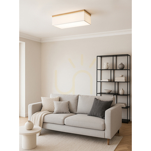 Vertiga mennyezeti lámpa, 4xE27, Max. 25 W, olajozott tölgy/fehér, 70 cm-es lámpaernyő small 4