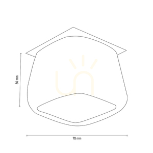 Cristaldream mennyezeti lámpa szett, 3 db G4-es LED-izzóval (max.. 2,3 W), krómfém/fehér üveg, tápegységgel, Ø8,5 cm small 2