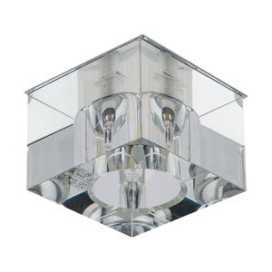 Cristaldream mennyezeti lámpa szett, 3 db G4-es LED-izzóval (max.. 2,3 W), krómfém/átlátszó üveg, tápegységgel, 7 cm small 1
