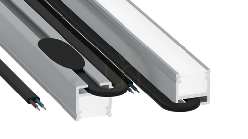 Jelölje be LUMINES FLEXA LED-készlet 22-0101-73, eloxált ezüst, 2,02 m, 24 V 20 W, 3000 K, IP68