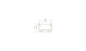 LUMINES SILEDA lineáris LED-készlet ezüstszínű 2,02 m 24 V 40 W 2300 K IP68 22-0101-76 small 1