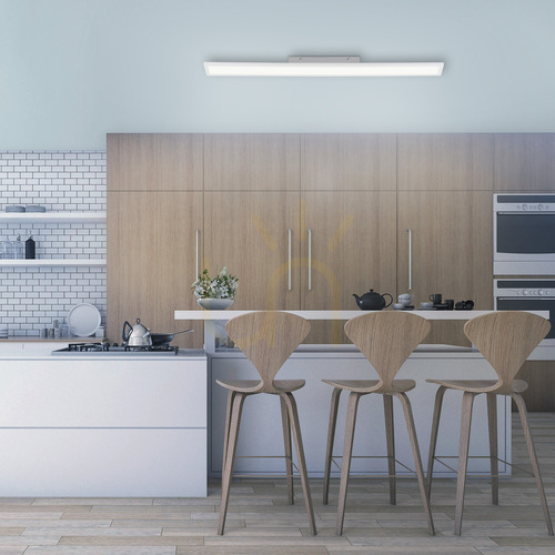 Jelölje be Paul Neuhaus FLAT 16537-16-O fehér LED mennyezeti panel 100 × 10 cm CCT