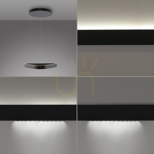 Q-STRETTO 2690-18 Fekete 2xLED függesztett lámpa small 3