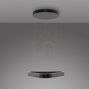 Q-STRETTO 2690-18 Fekete 2xLED függesztett lámpa small 8