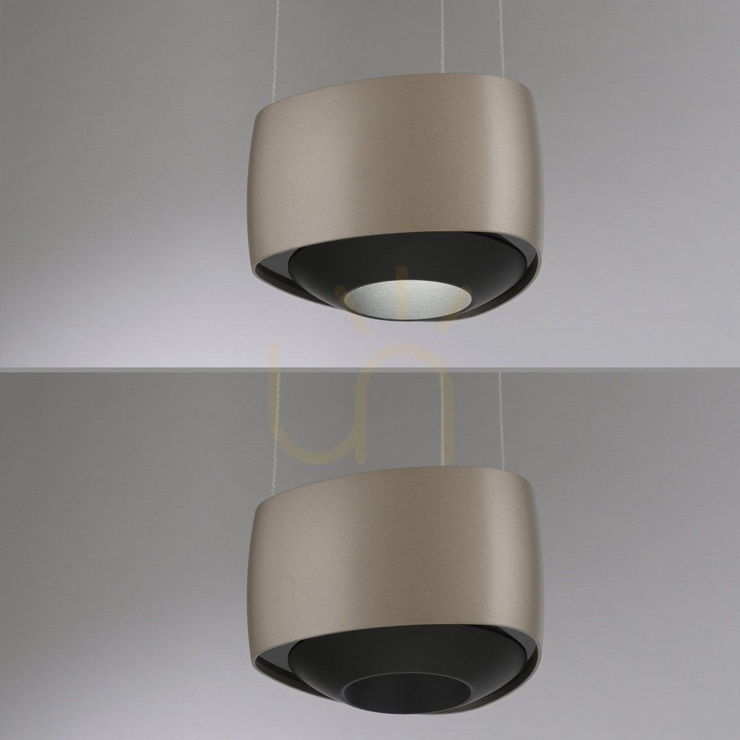 Előnézet Q-STRETTO 2657-97 barna, 2xLED-es függesztett lámpa Q-STRETTO 2657-97 barna, 2xLED-es függesztett lámpa