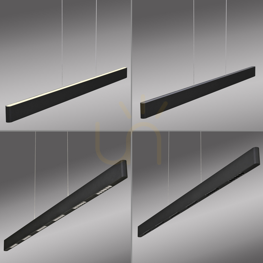 Előnézet Q-STRETTO 2687-18 Fekete 2xLED függesztett lámpa Q-STRETTO 2687-18 Fekete 2xLED függesztett lámpa