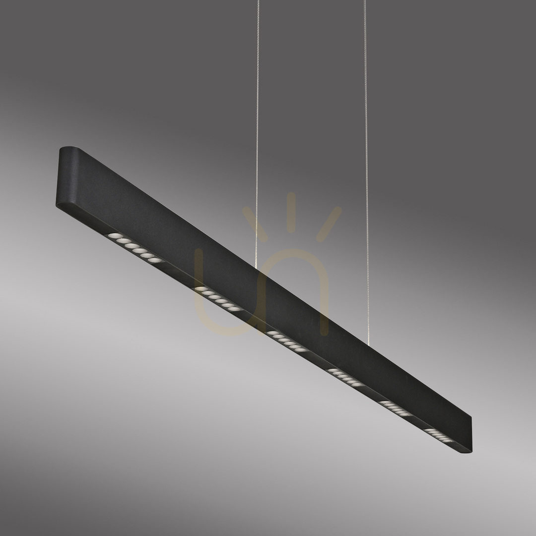 Kijelző Q-STRETTO 2687-18 Fekete 2xLED függesztett lámpa Q-STRETTO 2687-18 Fekete 2xLED függesztett lámpa
