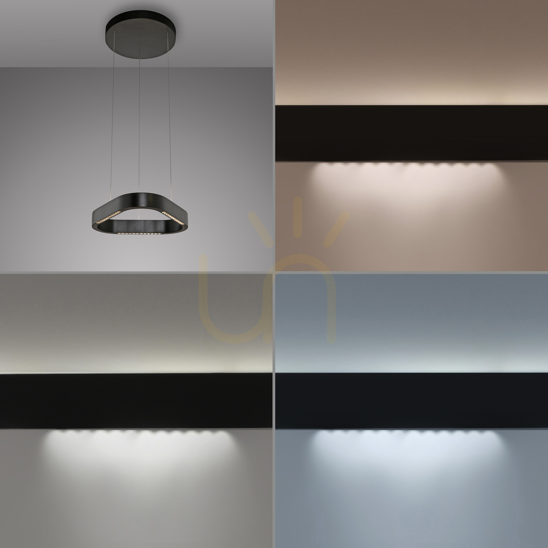 Előnézet Q-STRETTO 2689-18 Fekete 2xLED függesztett lámpa Q-STRETTO 2689-18 Fekete 2xLED függesztett lámpa