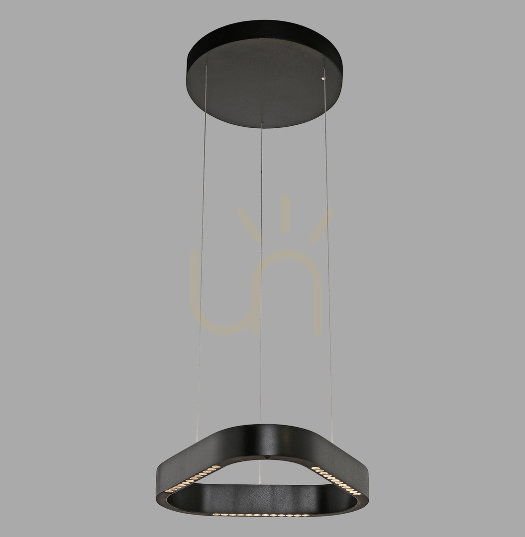 Kilátás Q-STRETTO 2689-18 Fekete 2xLED függesztett lámpa Q-STRETTO 2689-18 Fekete 2xLED függesztett lámpa