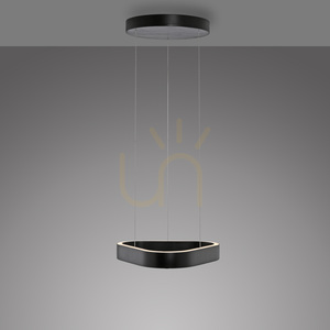 Q-STRETTO 2689-18 Fekete 2xLED függesztett lámpa 8 Q-STRETTO 2689-18 Fekete 2xLED függesztett lámpa small 8