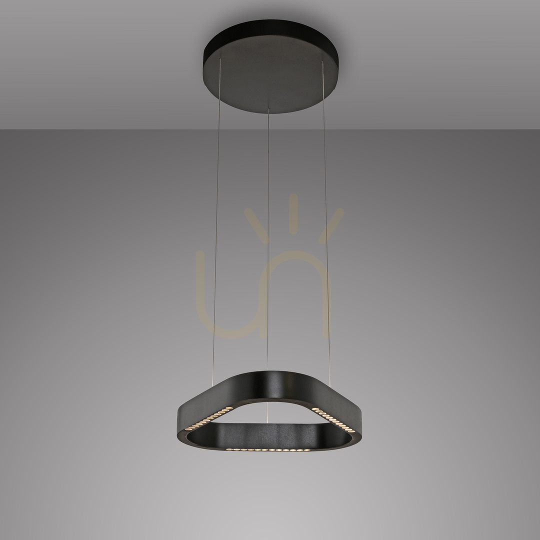 Előadás Q-STRETTO 2689-18 Fekete 2xLED függesztett lámpa Q-STRETTO 2689-18 Fekete 2xLED függesztett lámpa