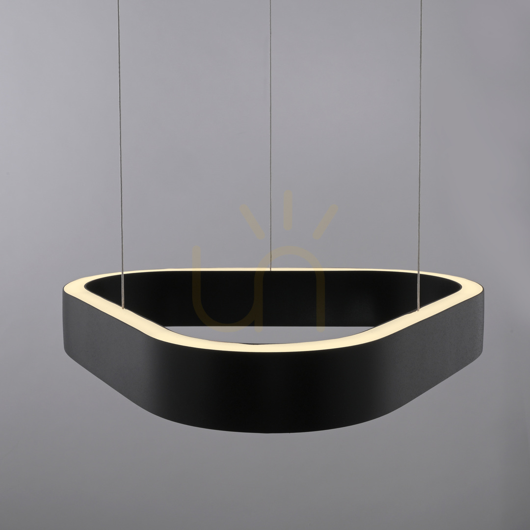 Q-STRETTO 2689-18 Fekete 2xLED függesztett lámpa