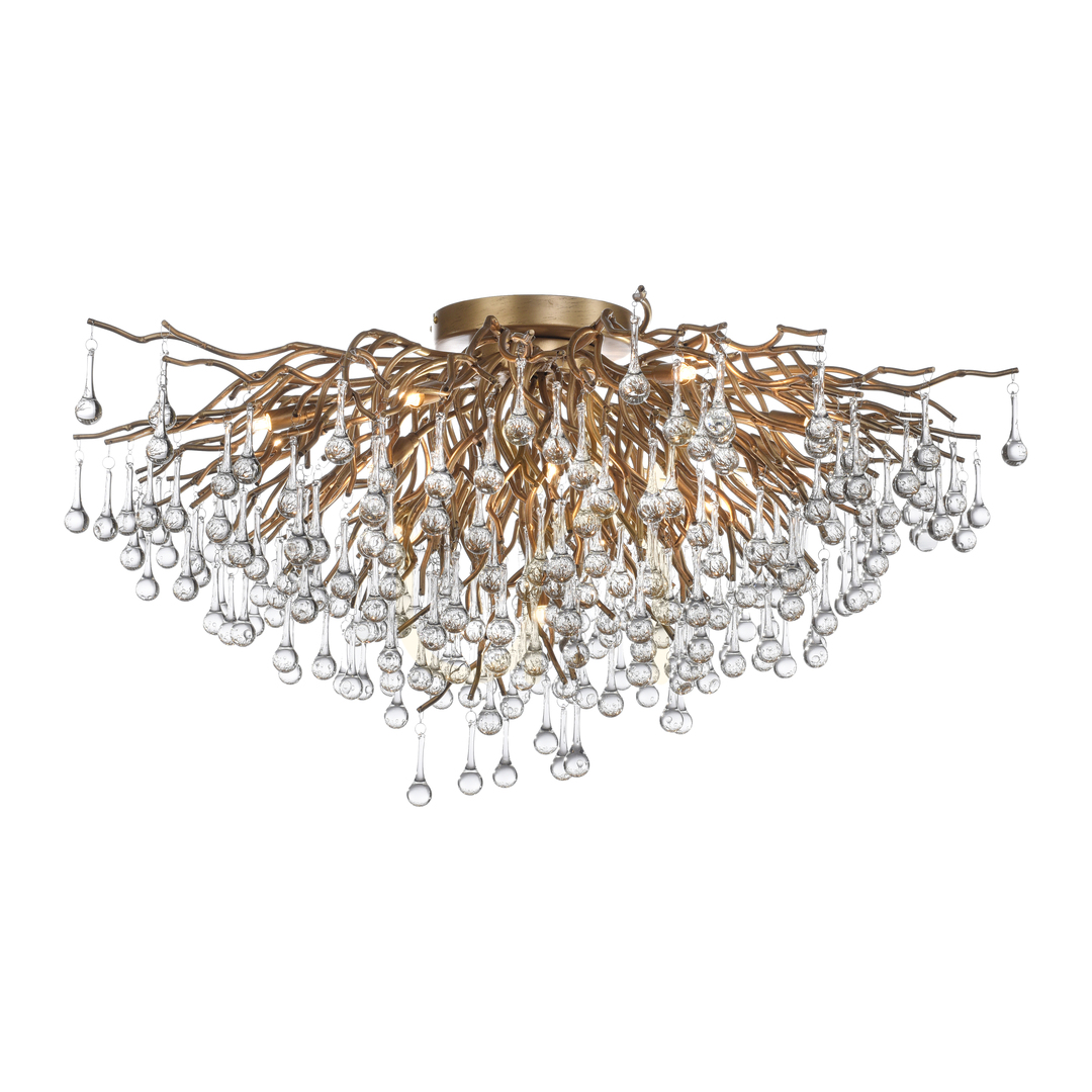 Előnézet ICICLE 8092-11 mennyezeti lámpa, sárgaréz, 14xG9 ICICLE 8092-11 mennyezeti lámpa, sárgaréz, 14xG9