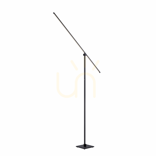Jelölje be PURE-GRAFO 407-18 állólámpa, fekete, 1xLED