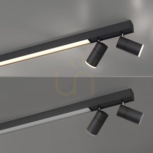 PURE-LINES 6121-13 mennyezeti lámpa, antracit, 5xLED small 11