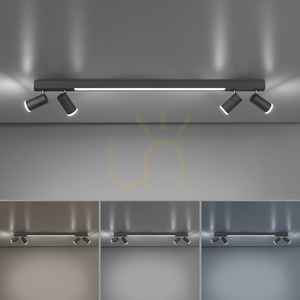 PURE-LINES 6121-13 mennyezeti lámpa, antracit, 5xLED small 4