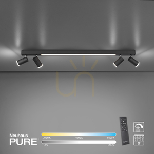 PURE-LINES 6121-13 mennyezeti lámpa, antracit, 5xLED small 9