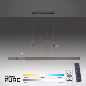 PURE-MOTO 2525-15 szürke, 3 LED-es függesztett lámpa 16 PURE-MOTO 2525-15 szürke, 3 LED-es függesztett lámpa small 16