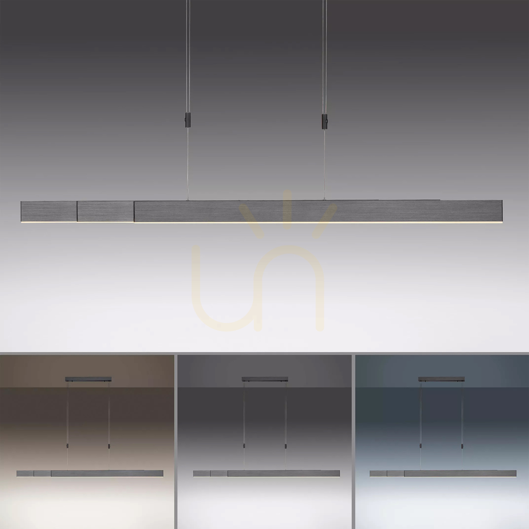 Előnézet PURE-MOTO 2525-15 szürke, 3 LED-es függesztett lámpa PURE-MOTO 2525-15 szürke, 3 LED-es függesztett lámpa