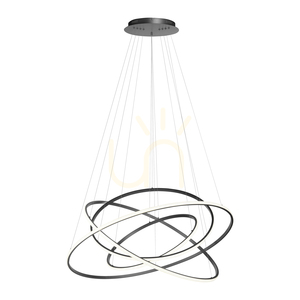 TESSARA 2124-13 antracit színű, 1xLED-es függesztett lámpa small 10