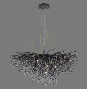 ICICLE 2192-18 Fekete 10xG9 függesztett lámpa 1 ICICLE 2192-18 Fekete 10xG9 függesztett lámpa small 1