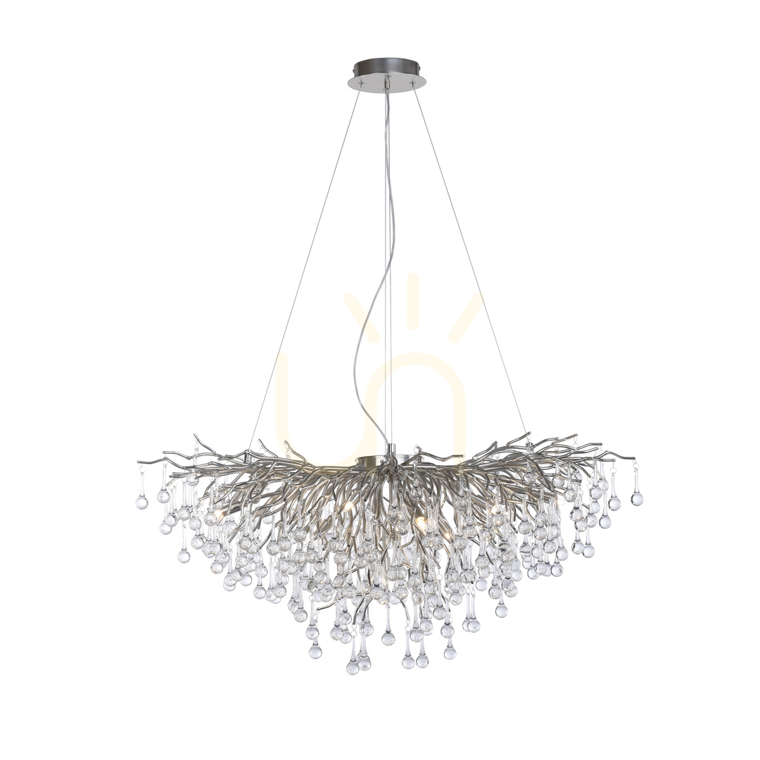 Előnézet ICICLE 2192-55 ezüst 10xG9 függesztett lámpa ICICLE 2192-55 ezüst 10xG9 függesztett lámpa
